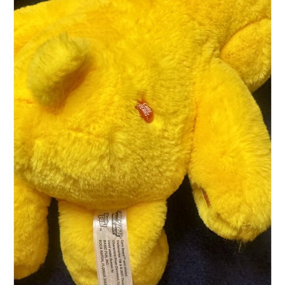 Care Bears Funshine Bear Plush Toy 13" Classic Edition Stuffed Animal - Picture 3 of 4